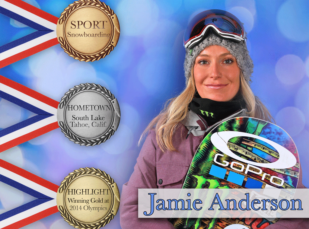 PyeongChang 2018 Olympic Athletes, Jamie Anderson PyeongChang 2018 Olympic Athletes, Jamie Anderson